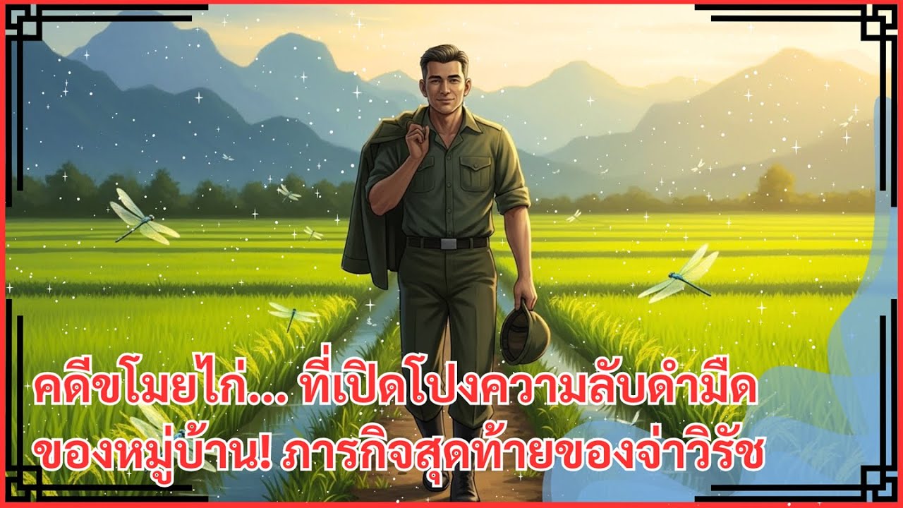 คดีขโมยไก่... ที่เปิดโปงความลับดำมืดของหมู่บ้าน! ภารกิจสุดท้ายของจ่าวิรัช || นิทานก่อนนอน
