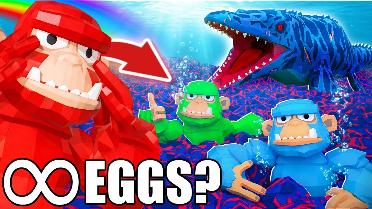 How Many MOSASUGUS EGGS Can We Get in UG VR?!