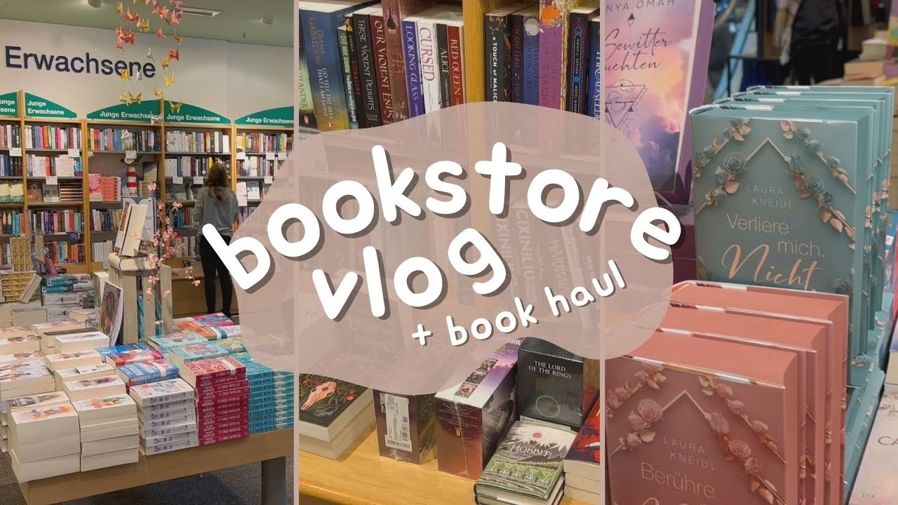 where I shop my english books in a non-english-speaking country 🥰 | book haul 🛍️