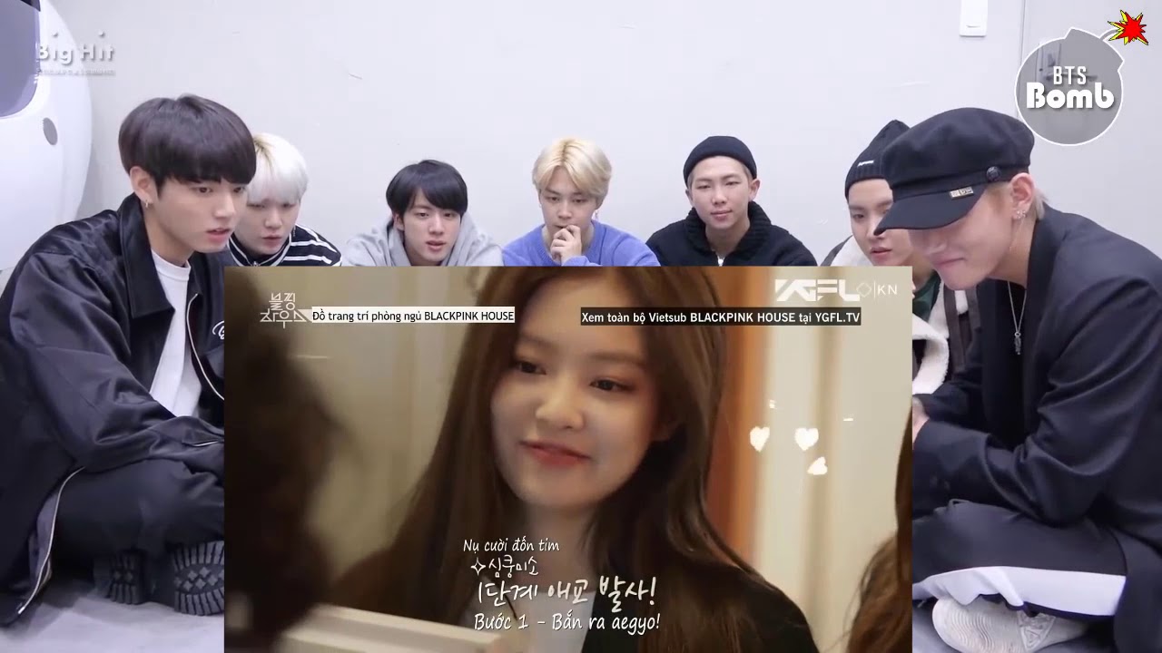 BTS reaction to Jennie funny moments [Blackpink]