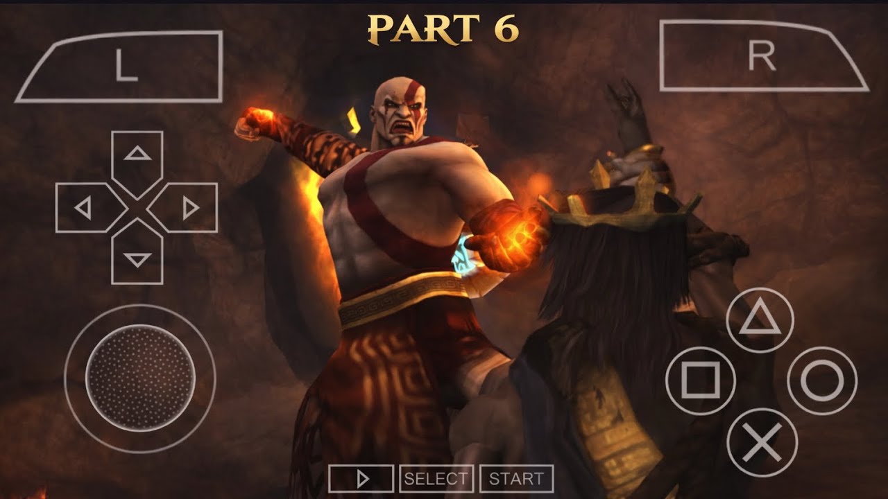 (God of war-Ghost of sparta)PPSSPP part 6 mobil 