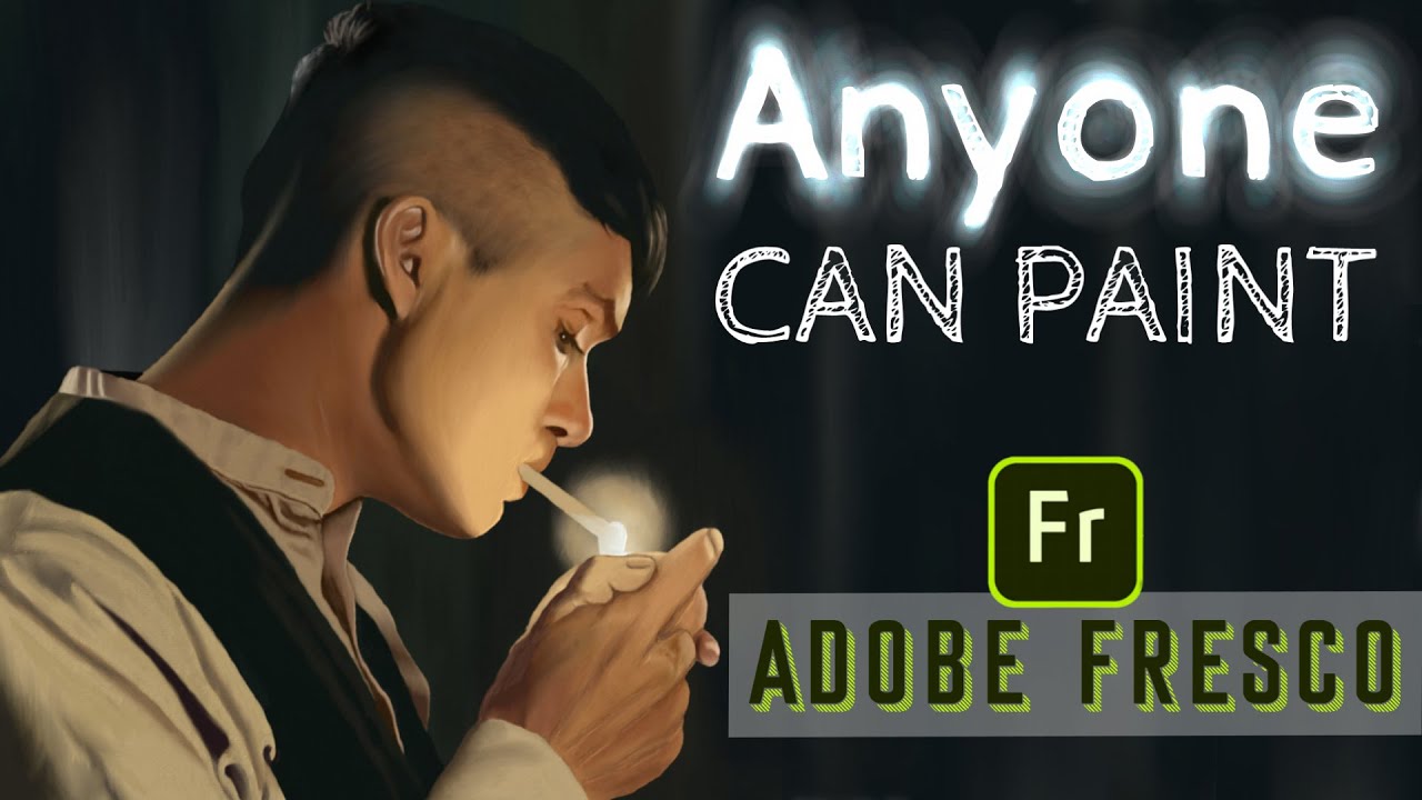 Oil Painting in Adobe Fresco using Live Brushes | Realistic Oil Painting | Step by step Tutorial