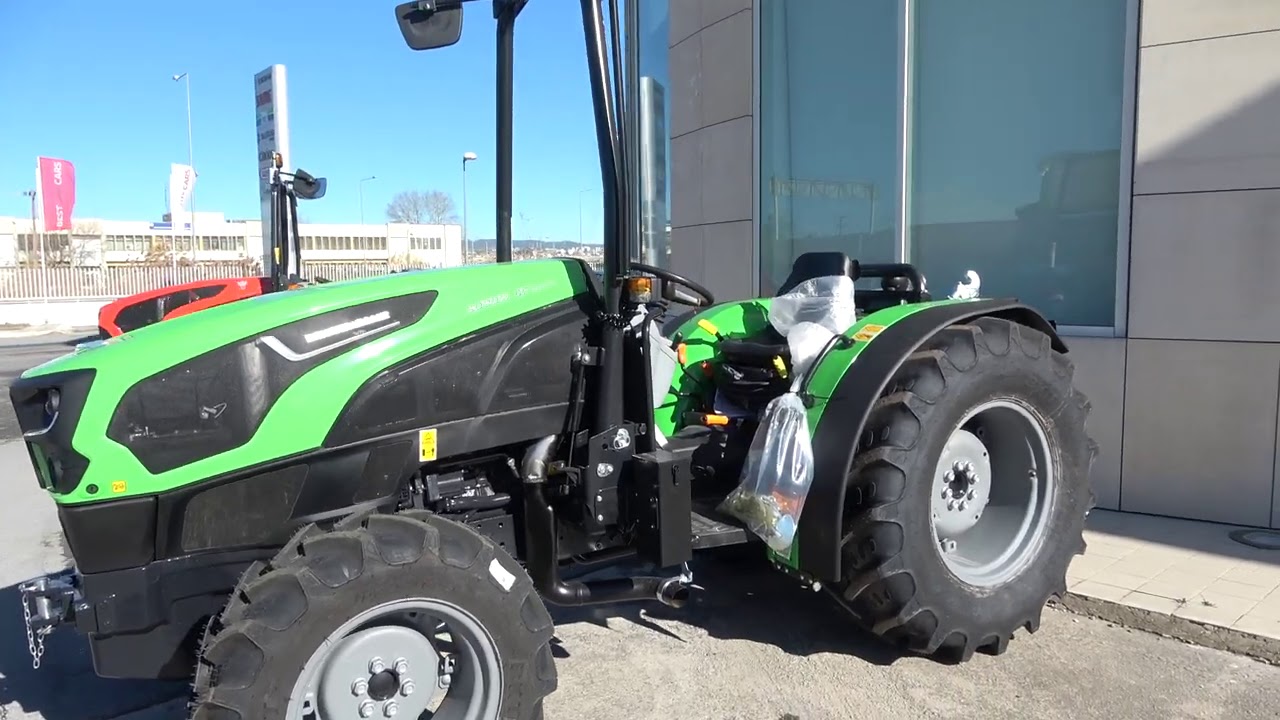 The 2021 DEUTZ FAHR 5090 4DF open tractor walkaround