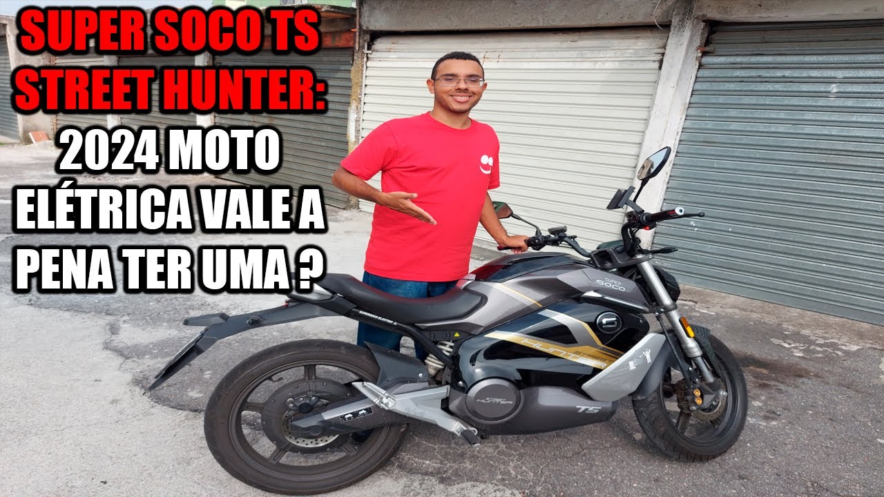 Super Soco TS Street Hunter: 2024 Moto elétrica Vale a pena ter uma ? Autonomia, consumo, problemas.