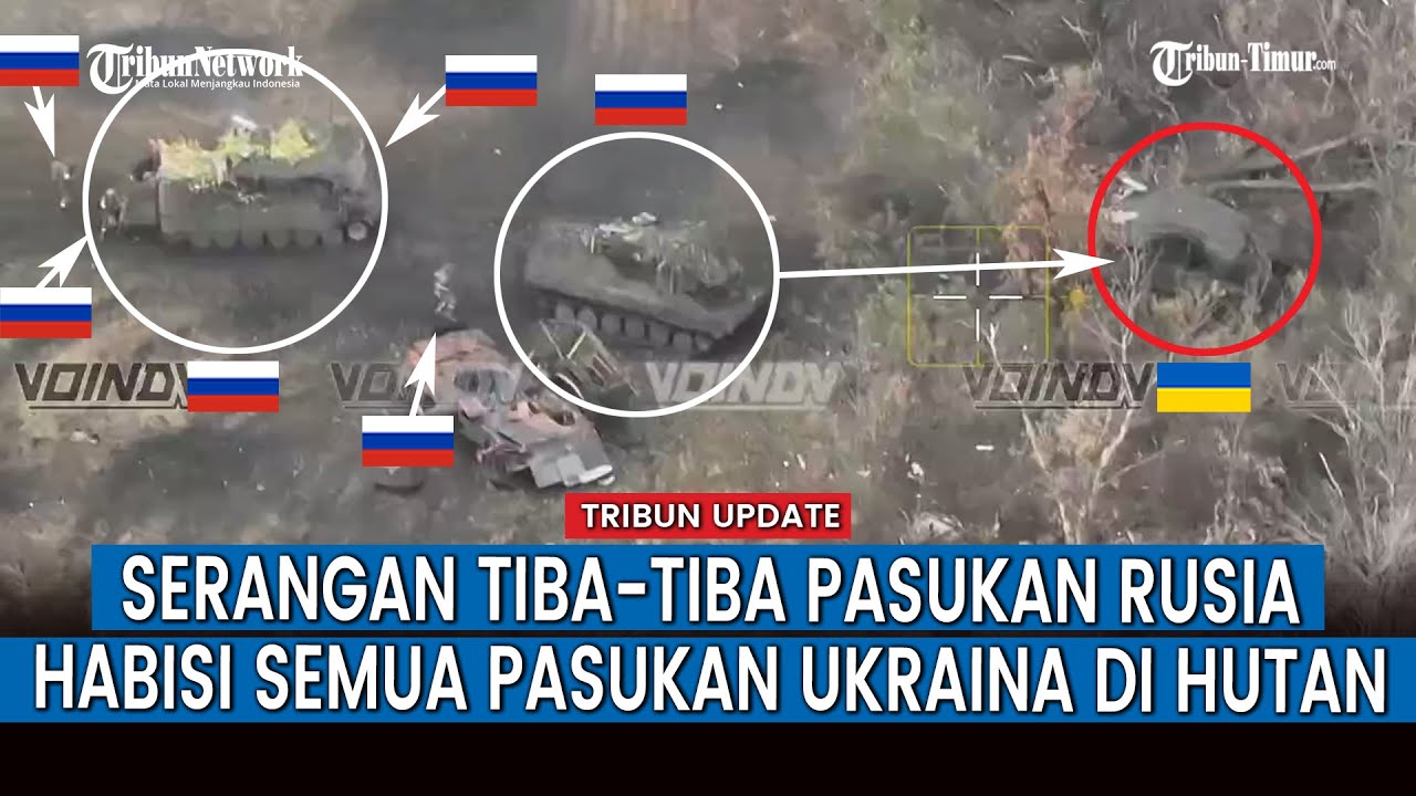 [FULL] Serang Tiba-tiba Brigade Senapan Bermotor Pengawal ke-39 Rusia Pada Pasukan Ukraina