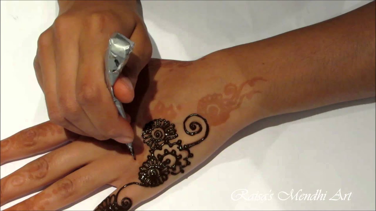 eidul adha 2014 henna tutorial: easy gulf inspired henna