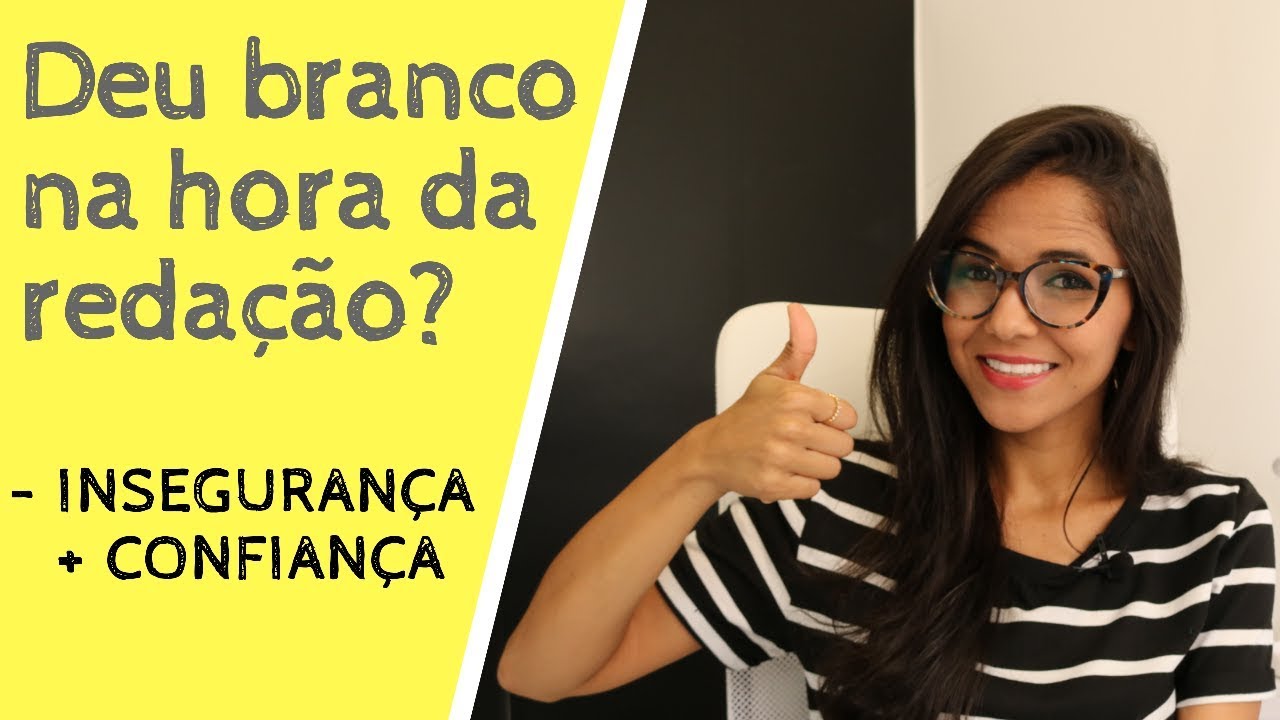 REDAÇÃO: Supere o bloqueio criativo e o branco na hora de escrever | Canal Inteligente