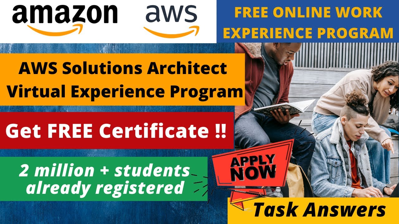 AWS Launched Free Internship Program | Solutions Architect | Free Certificate | All Task Answers