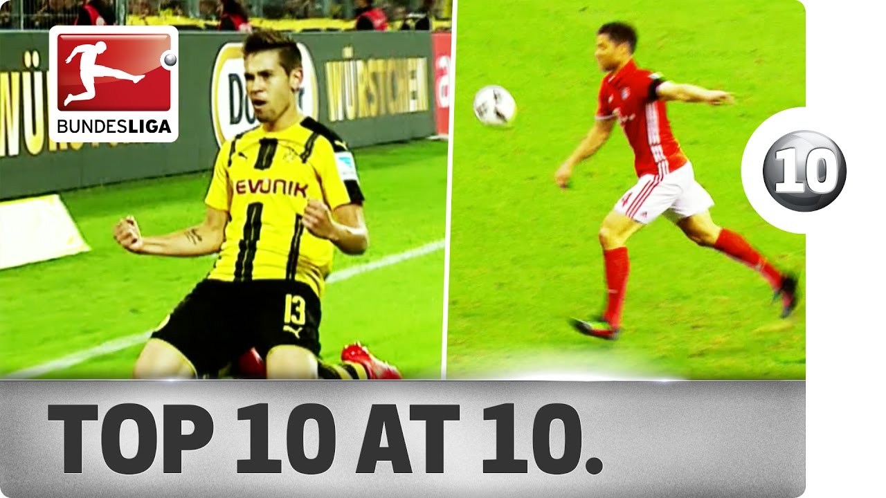 Top 10 Goals after 10 Matchdays - Alonso, Lewandowski, Guerreiro & More