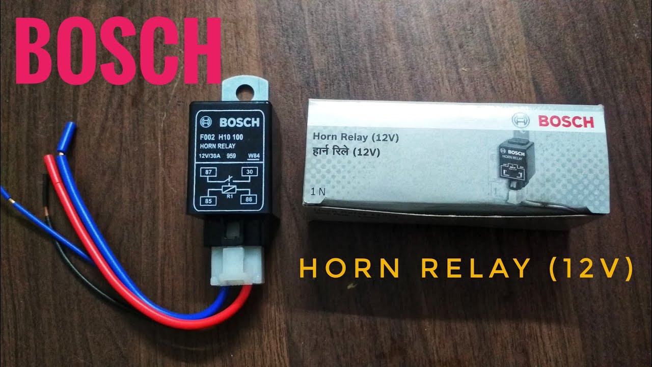 BOSCH Horn Relay (12V)