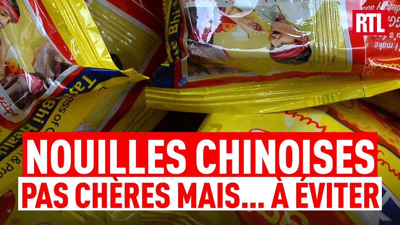 Nouilles chinoises : pas chères mais… à éviter ! 🍜