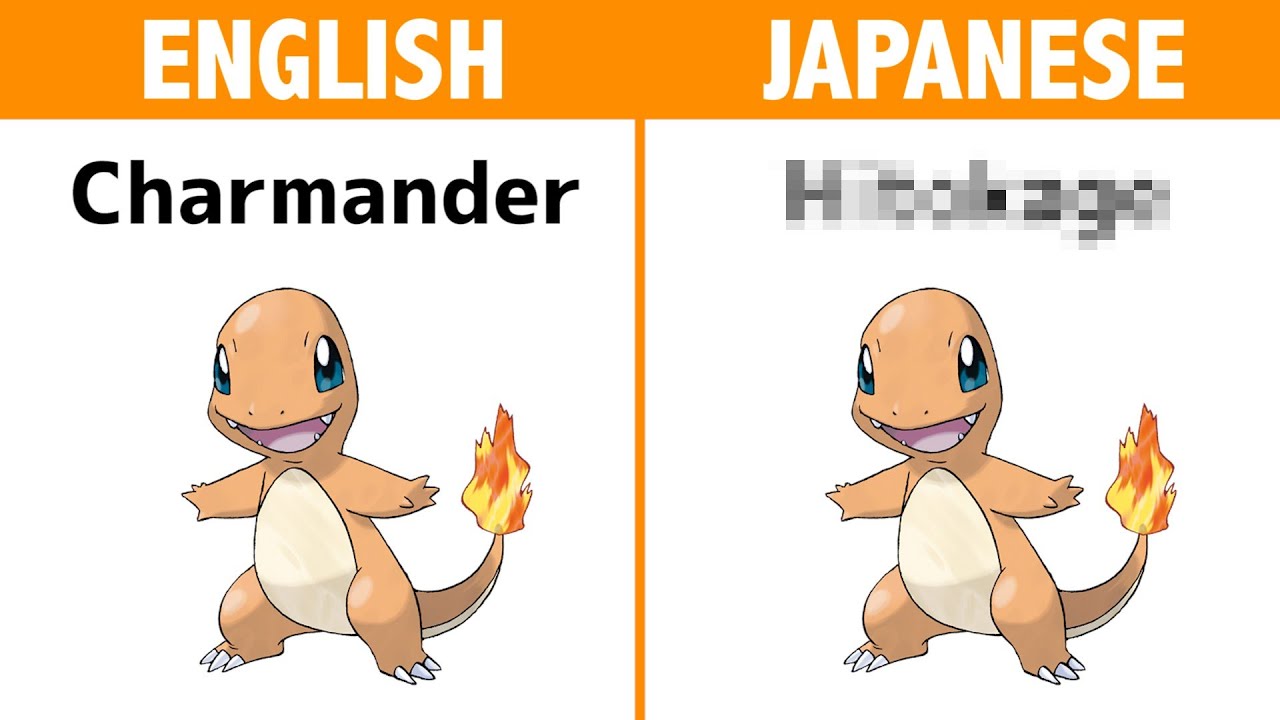 【Completely Different】Too Strange Japanese Pokémon Names