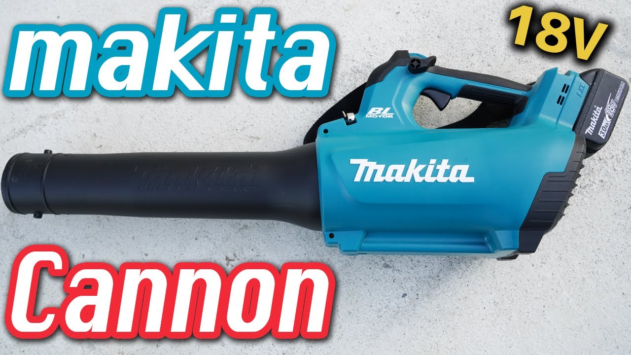 【makita砲】充電式ブロワがすごかった【MUB184DRGX/DZ】Reviewing makita's 18V blower MUB184D