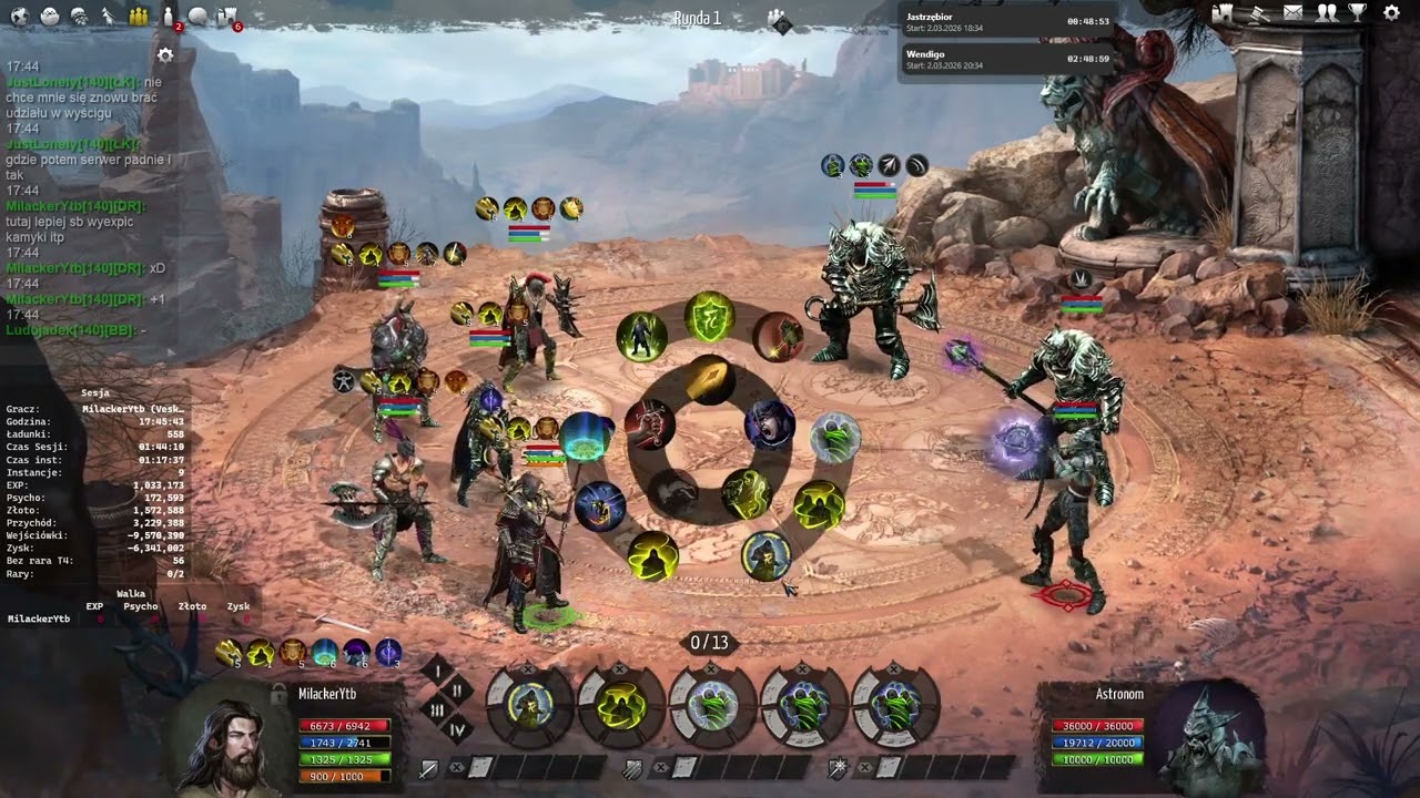 Suaby Druid w Broken Ranks |123|  ATAK MIOTANY - NIEUDANY
