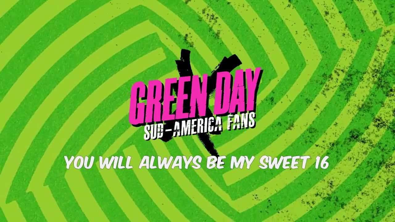 Green Day-Sweet 16-Lyrics-HD
