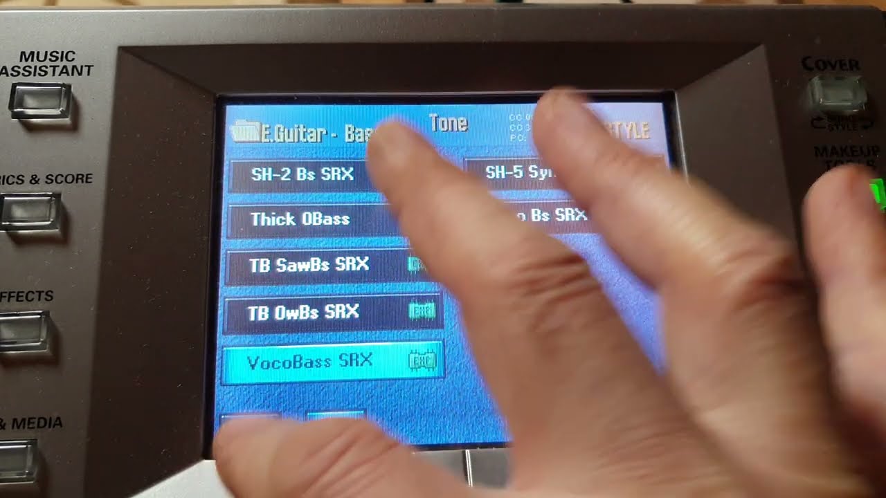 Roland G-70 stilus szerkesztés átkeverés Magyarul
