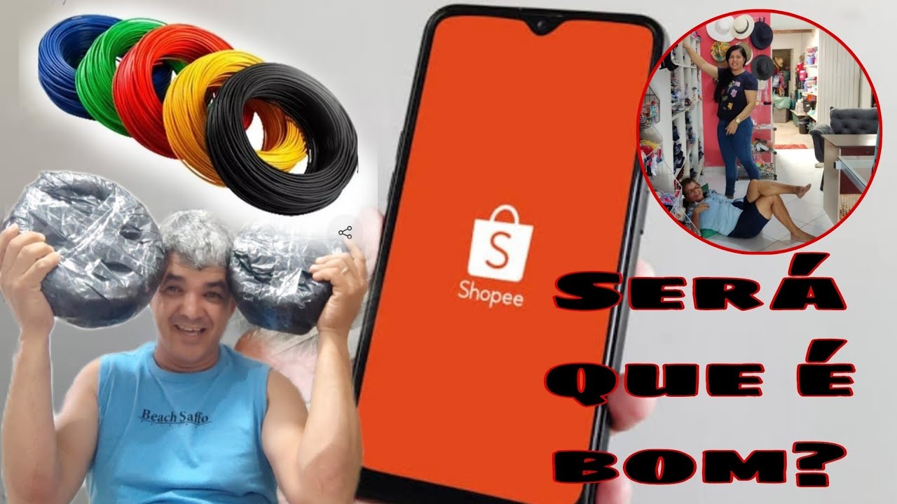 COMPREI FIOS NA SHOPEE SERÁ QUE PRESTA ?🤔