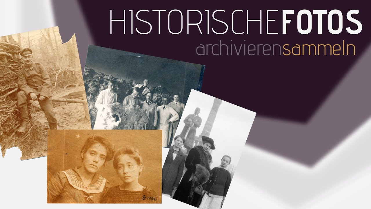 Historische Fotografien - Archivieren, sammeln, konservieren