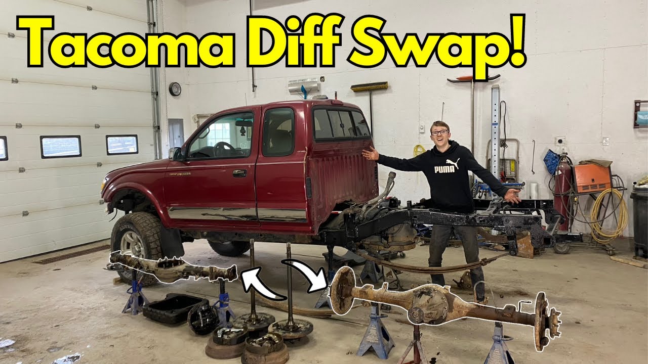 Restoring our 1998 Toyota Tacoma | New Rear Differential! | Part 8