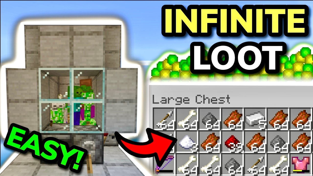 ULTIMATE 26.4+ MOB XP FARM TUTORIAL in Minecraft Bedrock