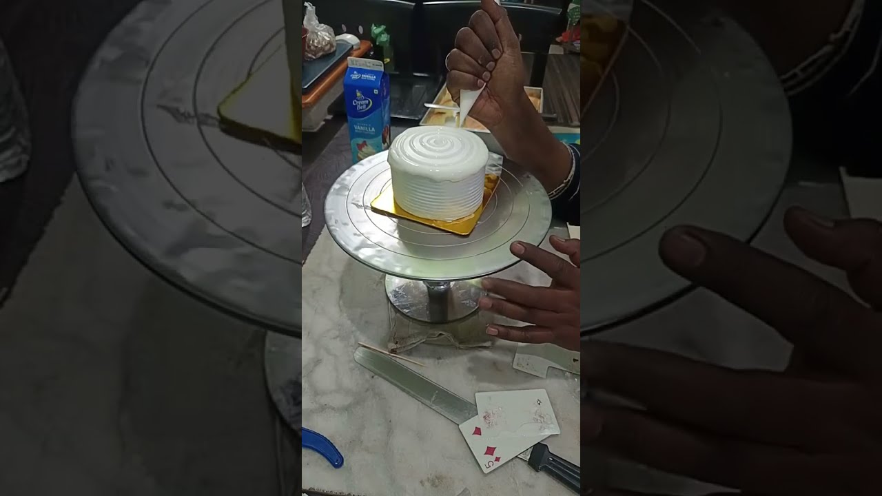 How to polish cake 