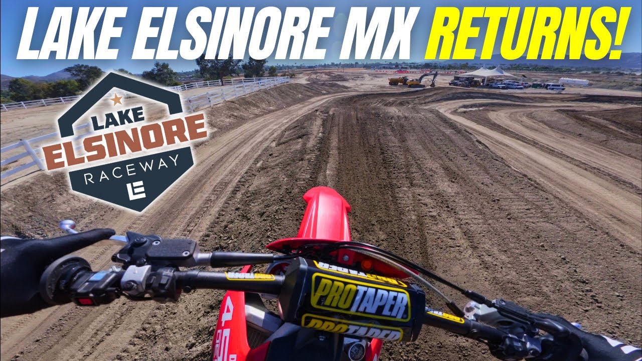 НОВЫЙ мотокросс-трек в Калифорнии откроется в 2026 году | Lake Elsinore Raceway