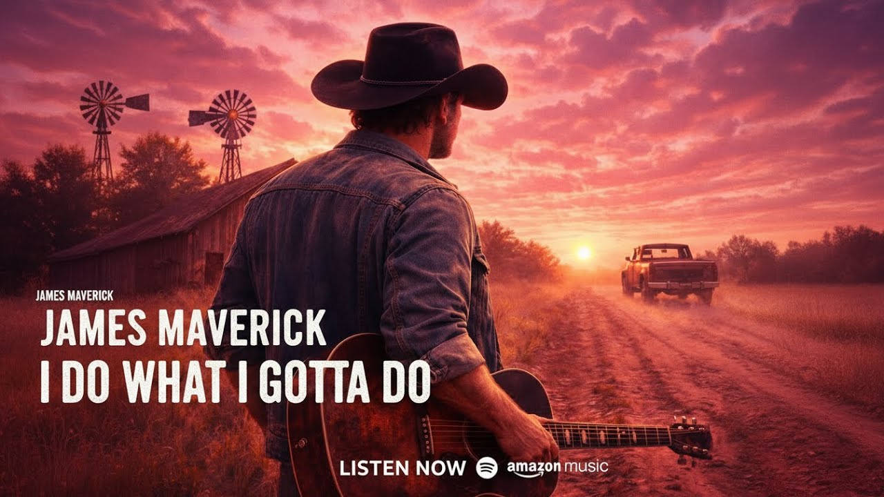 I Do What I Gotta Do - James Maverick (Official Lyrics Video) #hustle