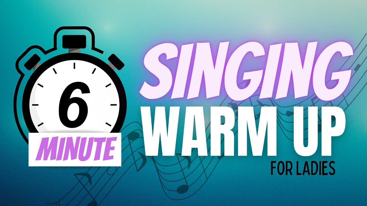 Sing Your Best in 6 Minutes: Fast Vocal Warm-Up Routine!