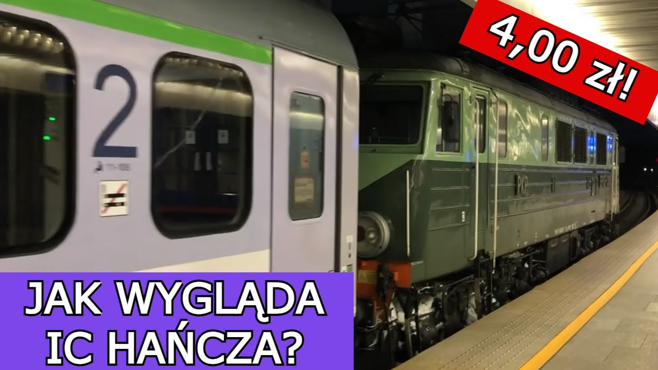 Jadę Pociągiem Międzynarodowym IC Hańcza | Prezentacja Składu