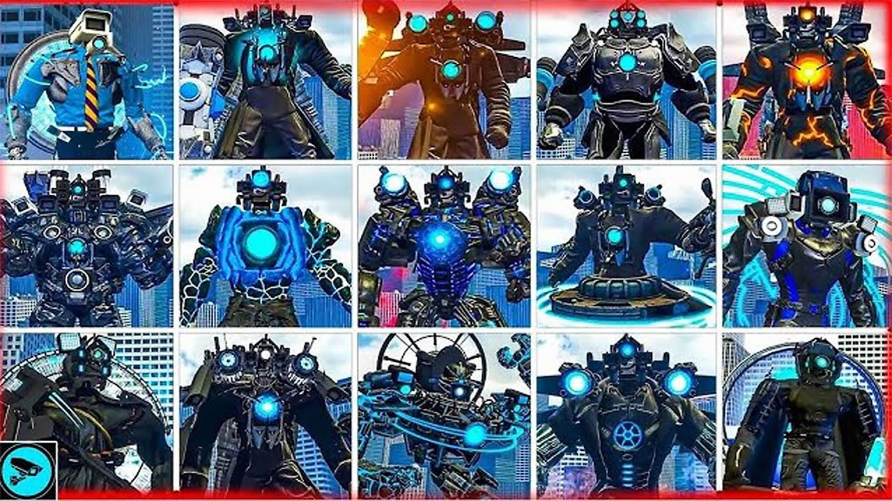 ALL TITAN CAMERAMAN VS 1-100 SKIBIDI TOILET BOSSES,NEW DISINFECTED WATCHMAN OF DOOM VS ASTRO DUCHES