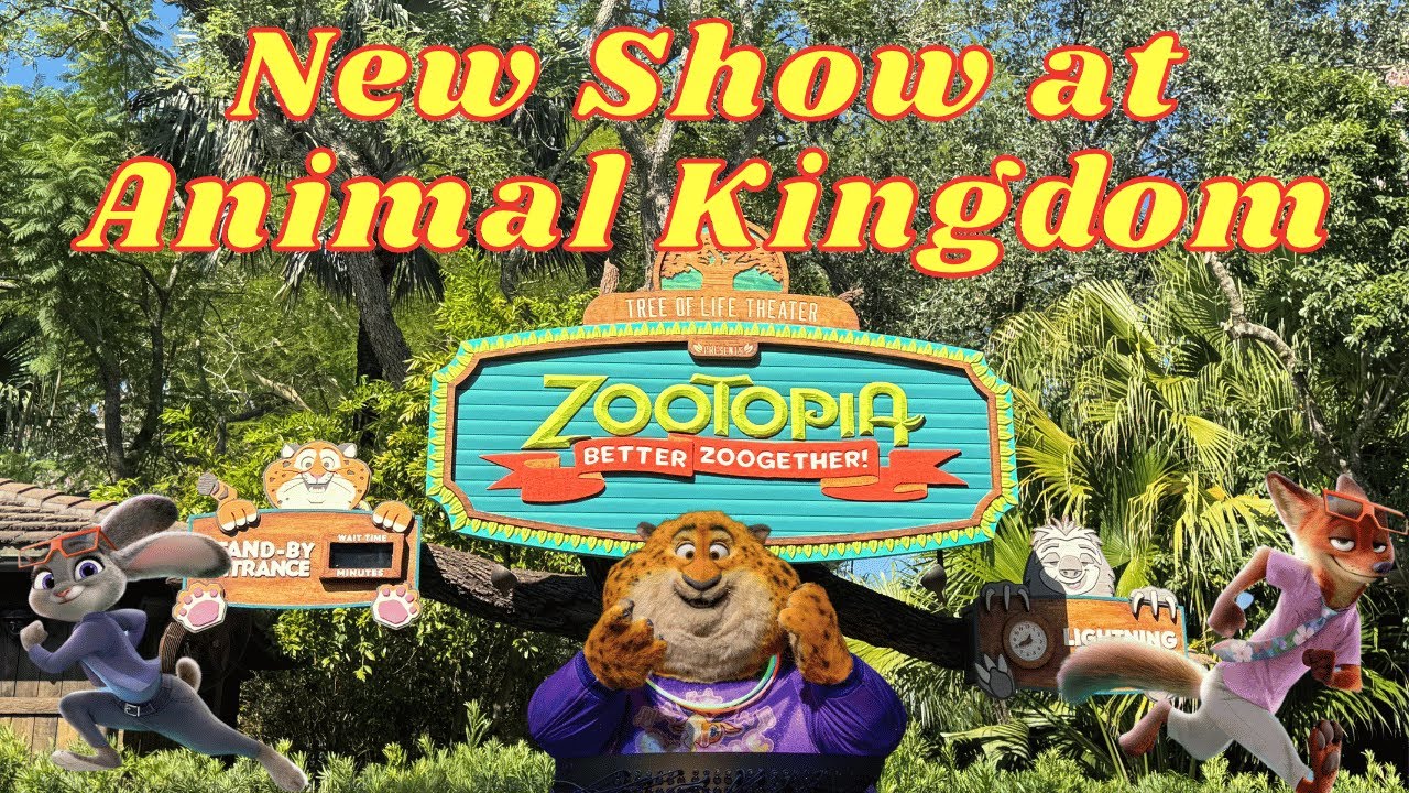 «Зверополис: Лучше вместе!» — новое 3D-шоу в Disney Animal Kingdom