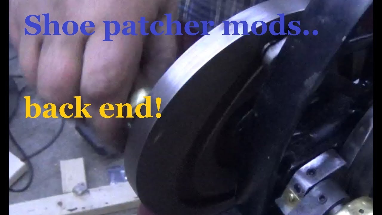 chinese shoe patch machine crank wheel shaft and bearing modifications