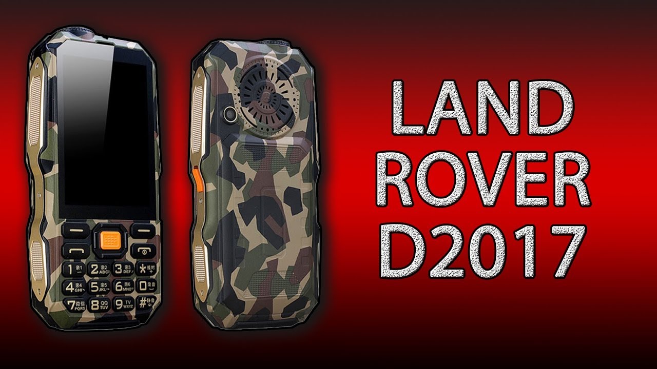 Обзор Land Rover (Dbeif) D2017 - кнопочный телефон с телевизором!