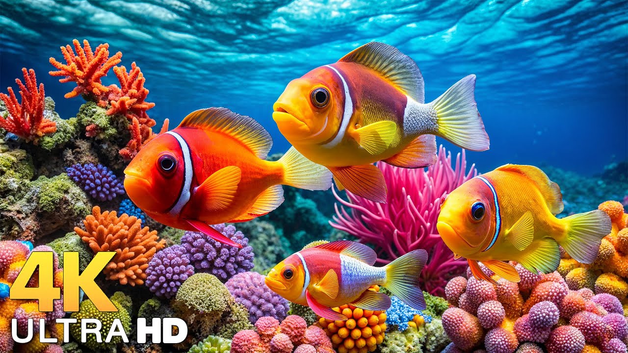 Marvel at Sea Animal in The Best 4K ULTRA HD Aquarium-Dive Into The Mesmerizing Underwater Realm #57