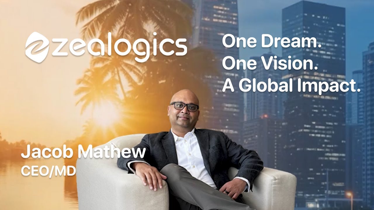 The Visionary Journey: Our CEO/MD, Jacob Mathew’s Rise from Kerala to Global AI & Engineering Leader