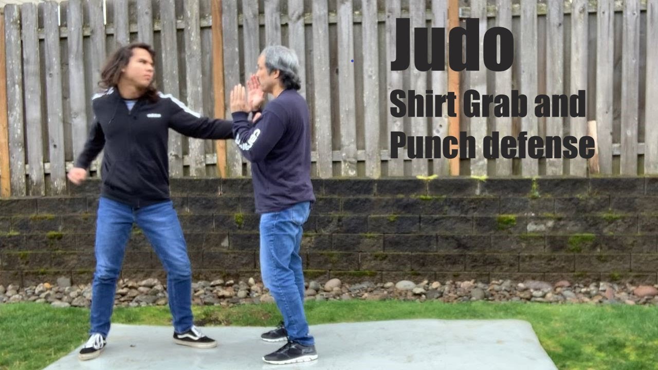 Judo Shirt Grab Defense