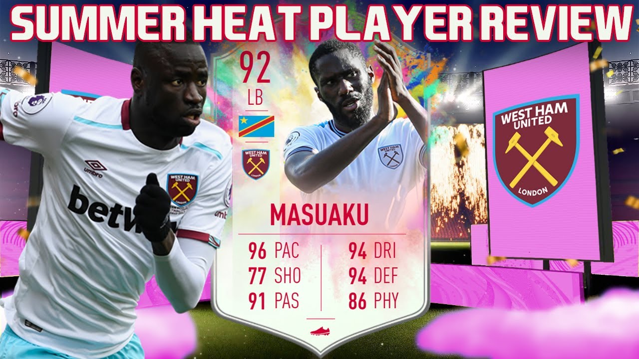THE BROKEN DEFENDER! 92 SUMMER HEAT MASUAKU PLAYER REVIEW! FIFA 20 ULTIMATE TEAM