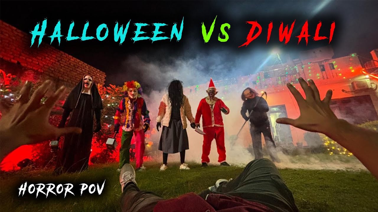 Serbian Dancing Lady Crashes Halloween Party | Horror POV | Flyingmeenaboi
