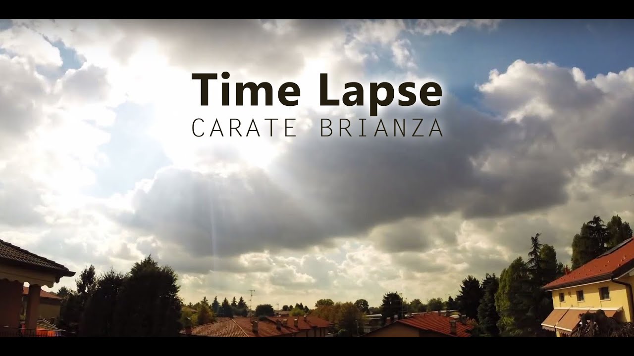 Carate Brianza Time Lapse