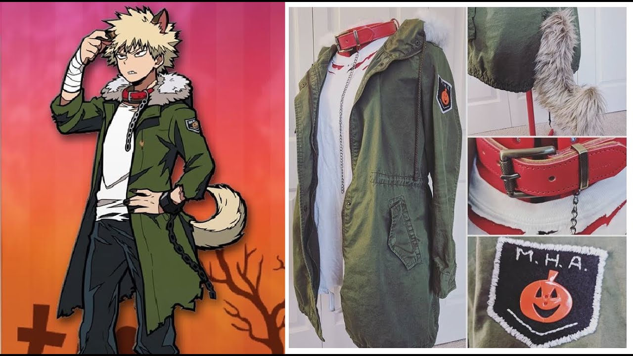 Halloween BNHA Bakugou Cosplay Tutorial