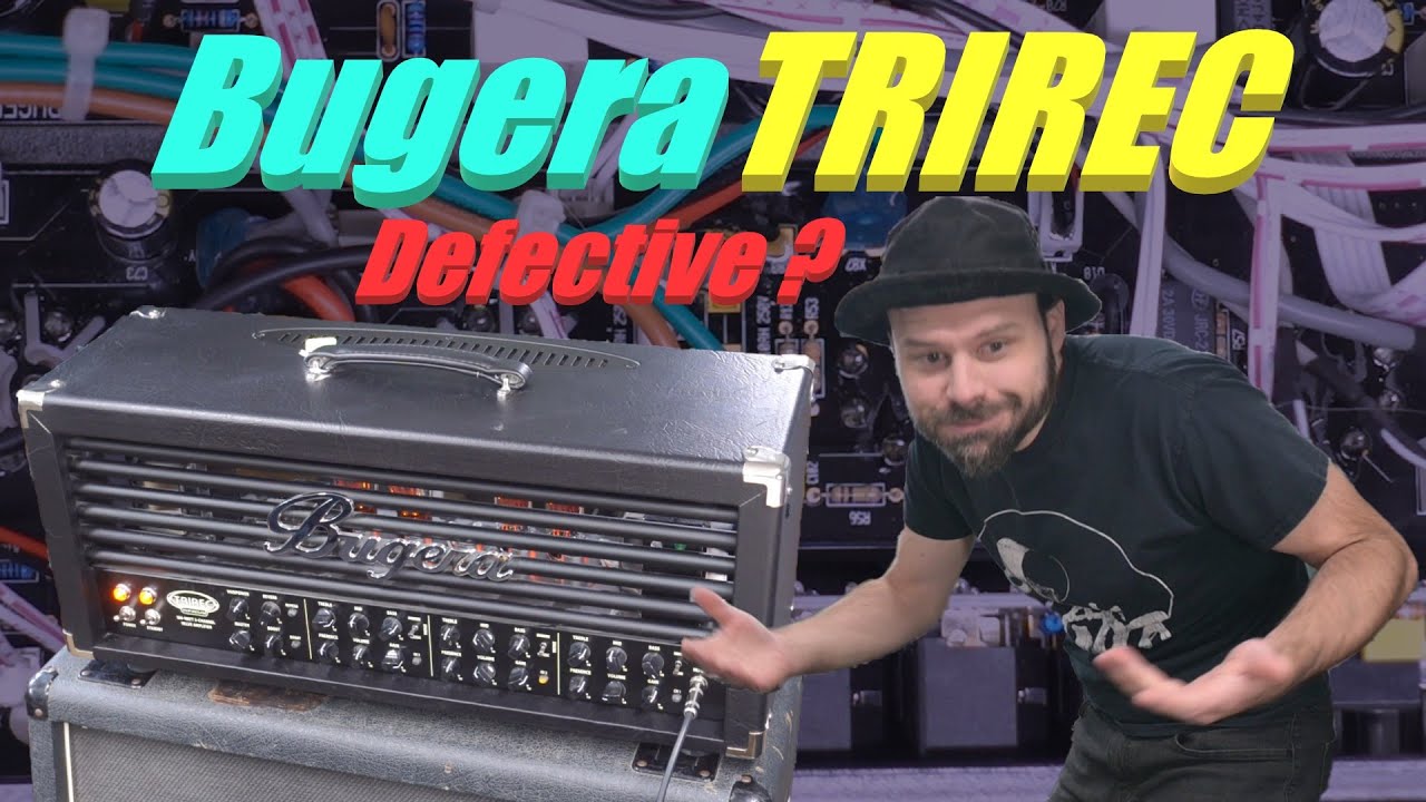 Fixing & Playing Around with a Defective Bugera TriRec