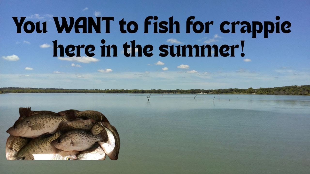 If you AREN'T fishing here for SUMMER CRAPPIE, you are MISSING out BIG TIME!