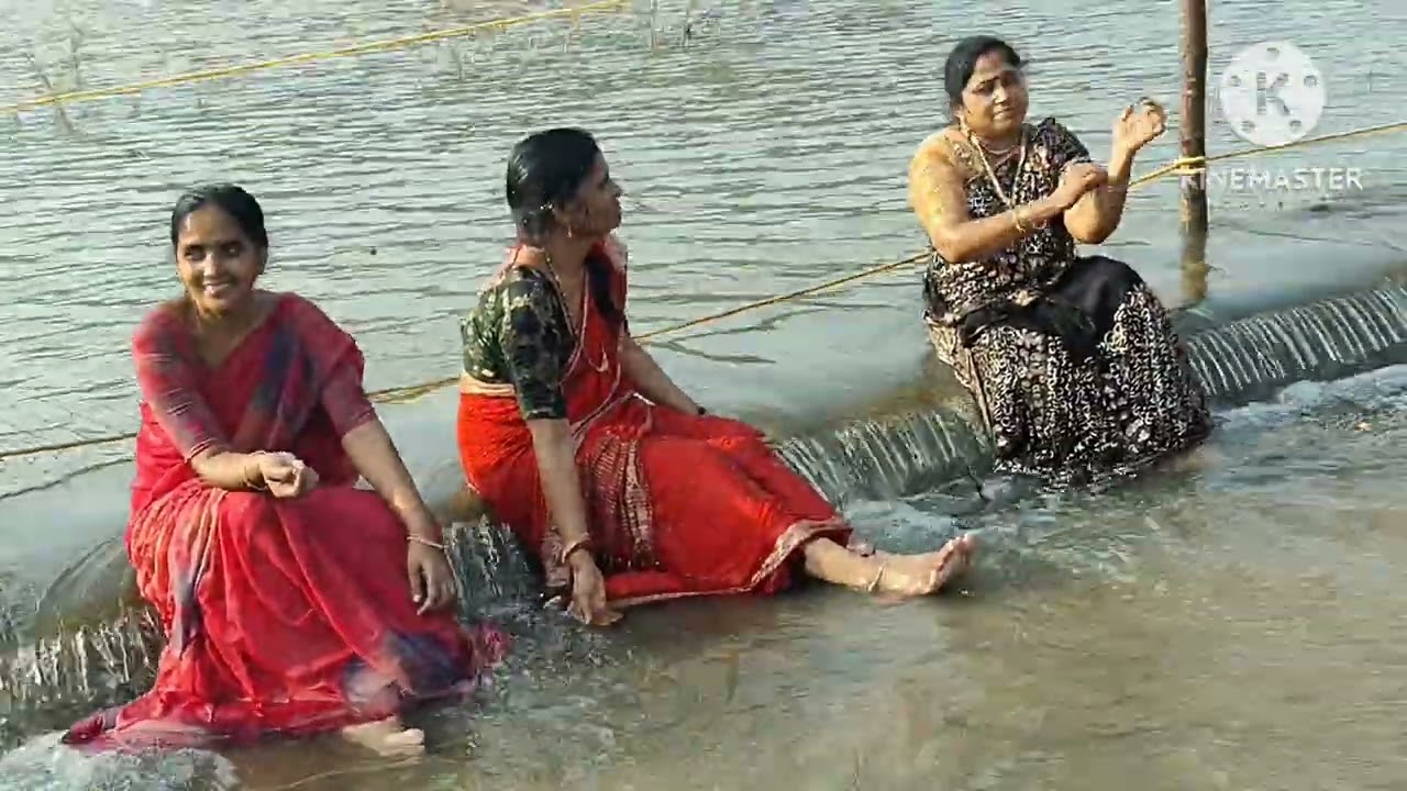 నాగులవరం దగ్గర అలుగు. కంభం అలుగు