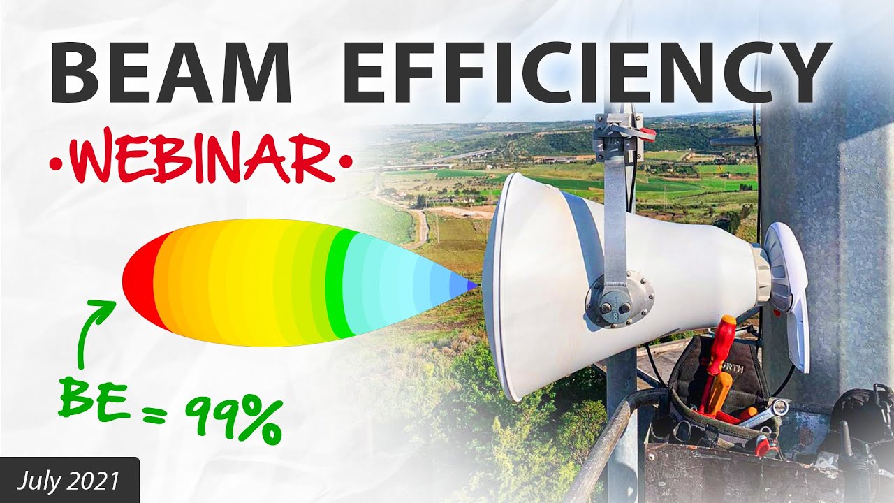 Beam Efficiency webinar, July 2021