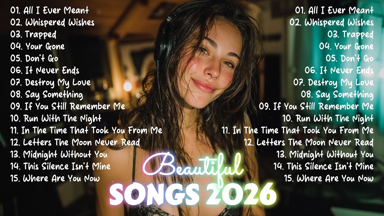 Beautiful Songs ❤️ Calm, Soft & Romantic Love | Top Songs Playlist 2026