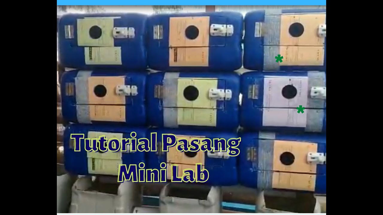 Tutorial Pasang Mini Lab Budidaya Kepiting