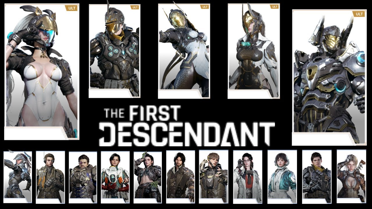 The First Descendant : Découverte de Tous les Personnages pour le Lancement !