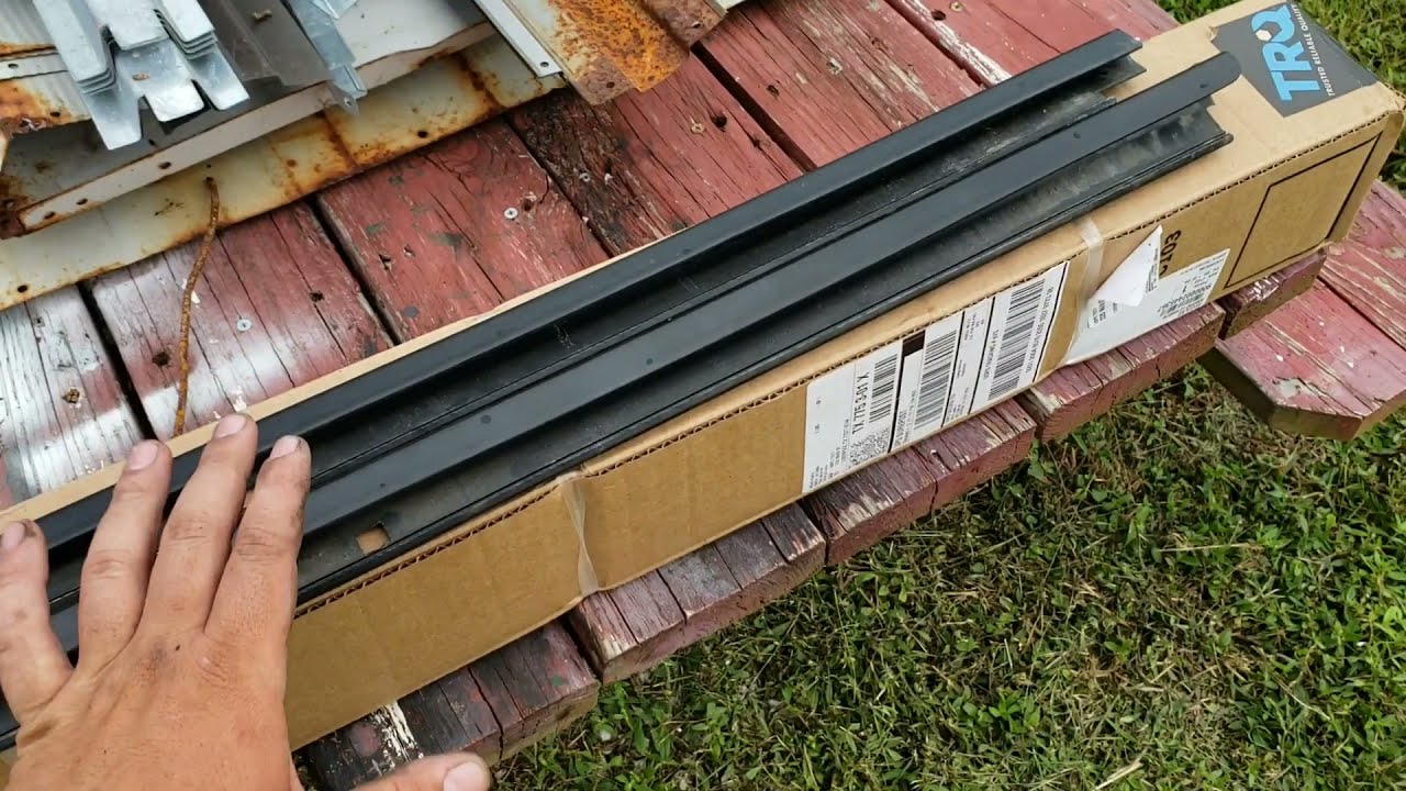 how to replace window seeps on 99 to 06 on chevy or gmc trucks
