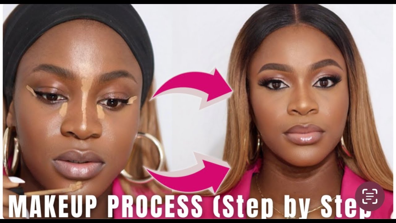 THE ORDER OF APPLYING FULL FACE MAKEUP (STEP BY STEP)