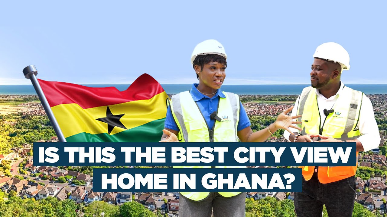 BUILDING A 5-BEDROOM HOUSE OVERLOOKING THE CITY OF ACCRA FOR OUR CLIENT!!!